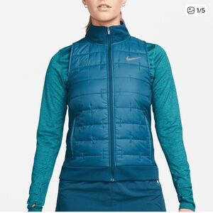 Nike Women's Thermo-fit Vest Teal NWOT